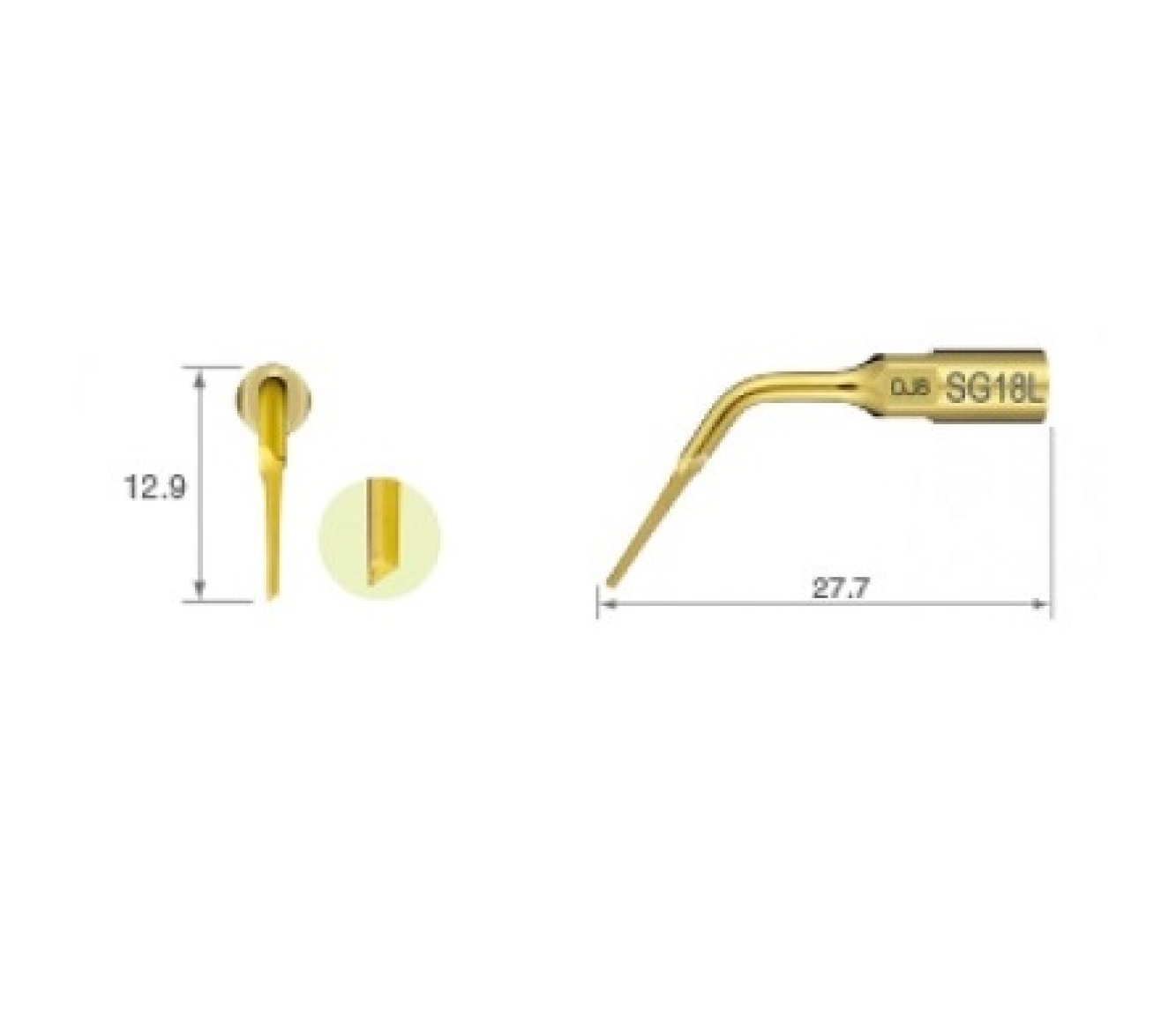 SG18L Насадка для костной хирургии, к ультразвуковым аппаратам VarioSurg, NSK (Япония)