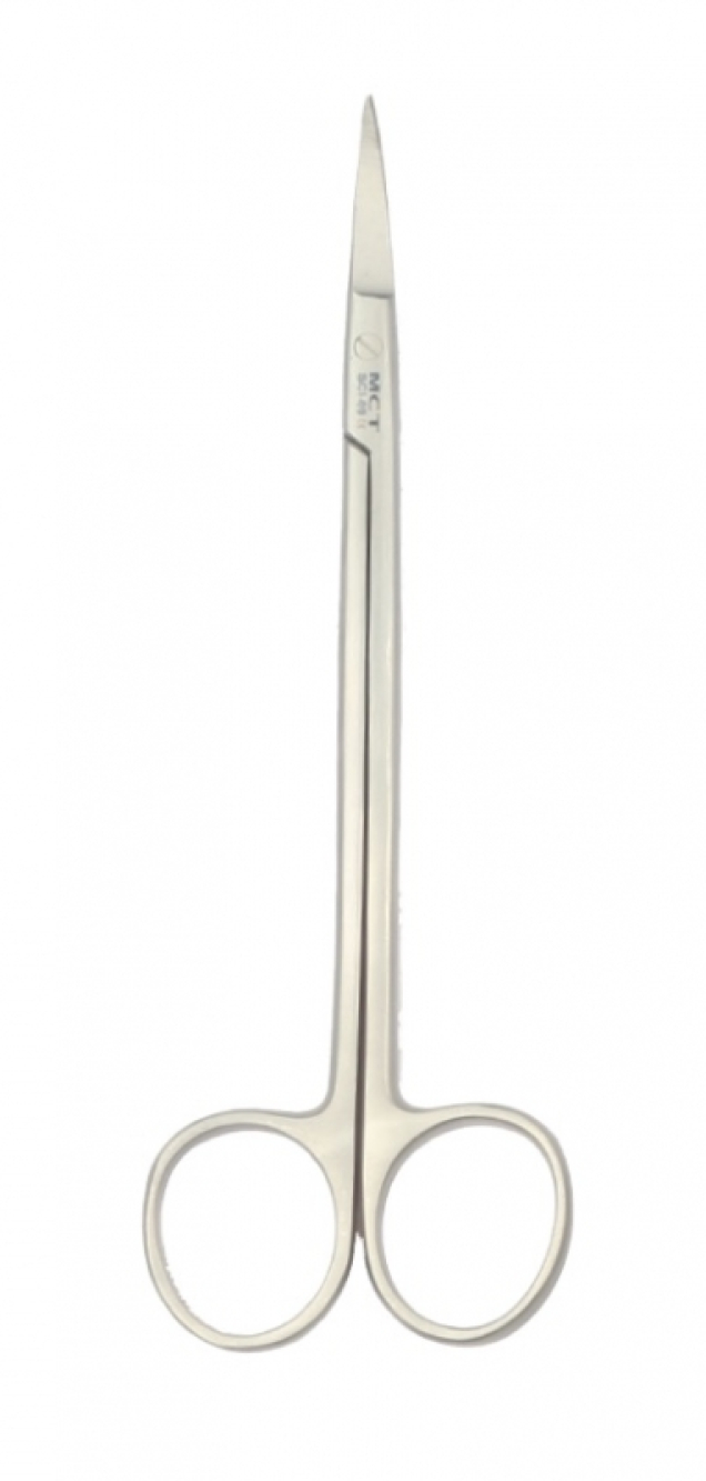 SCI-10 Стоматологические ножницы Kelly, изогнутые, 16 см, Mr.Curette Tech, Южная Корея