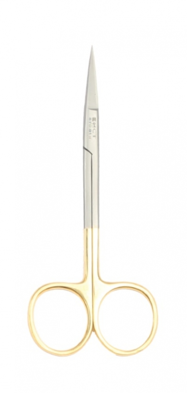 STC-01C Ножницы Irish Т/С, изогнутые, 12 см, Mr.Curette Tech, Южная Корея