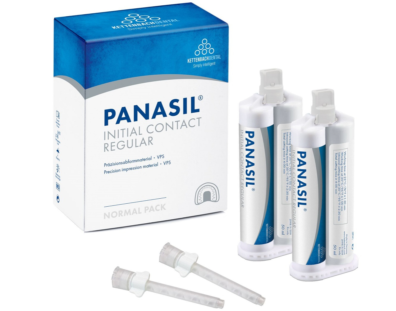 13431 Panasil Initial Contact regular Стоматологический оттискный материал, Kettenbach (Германия)