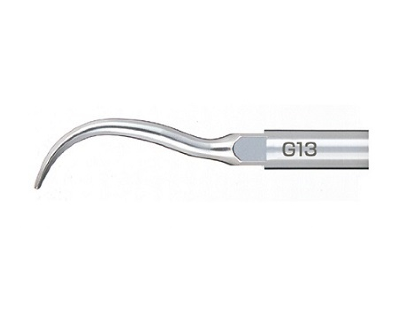 G13 Cерповидная стоматологическая насадка  к скалеру Varios, предназначена для удаления камня с шейки зуба, NSK (Япония)