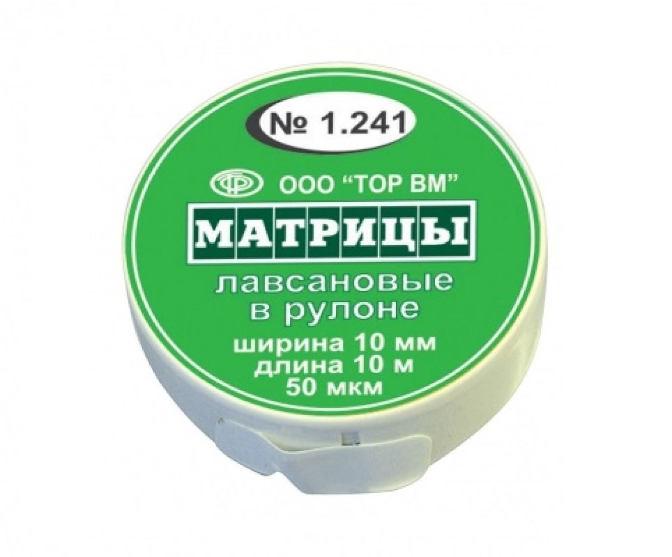 Матрицы лавсановые в рулоне 1.241, ТОР ВМ (Россия)