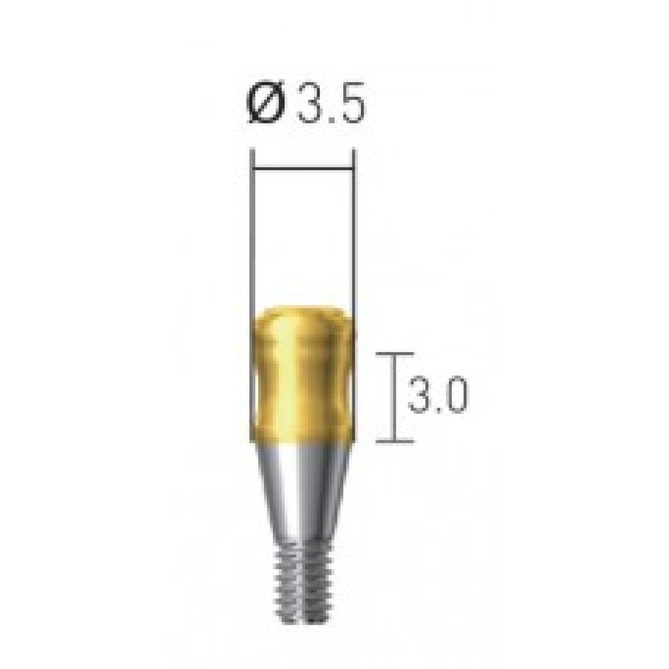 PAB3530 Абатмент позиционирующий, Dentium (Ю.Корея)