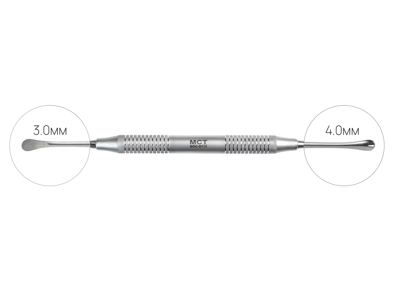 BOC-02 Стоматологическая кюретажная ложка MILLER CM8, Mr.Curette Tech, Южная Корея