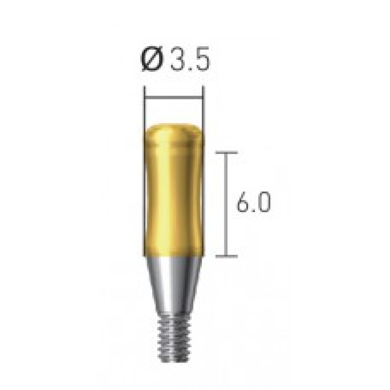 PAB3560 Абатмент позиционирующий, Dentium (Ю.Корея)