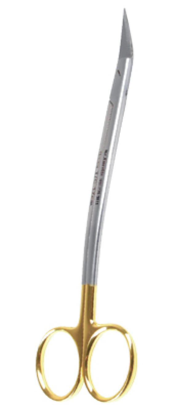 STC-03 Стоматологические ножницы Dean, карбид вольфрама, 17 см, Mr.Curette Tech, Южная Корея