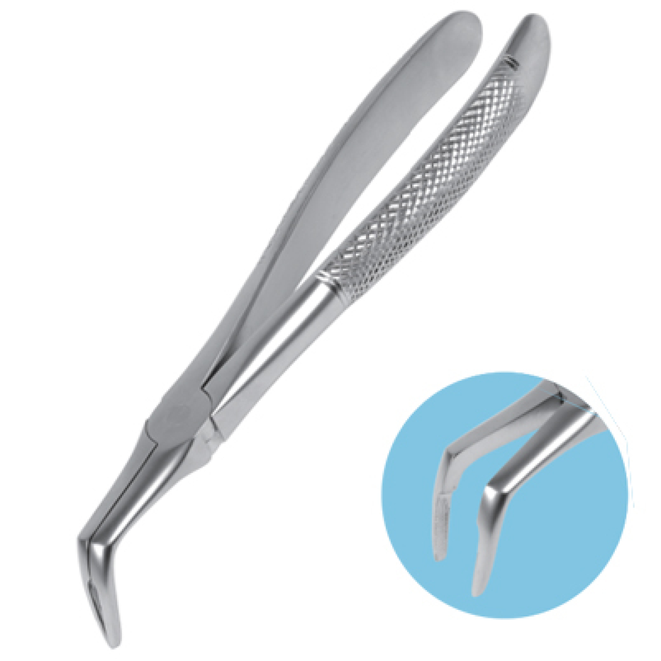 EXR-03 Стоматологические щипцы для корней, изогнутые 3, Mr.Curette Tech, Южная Корея