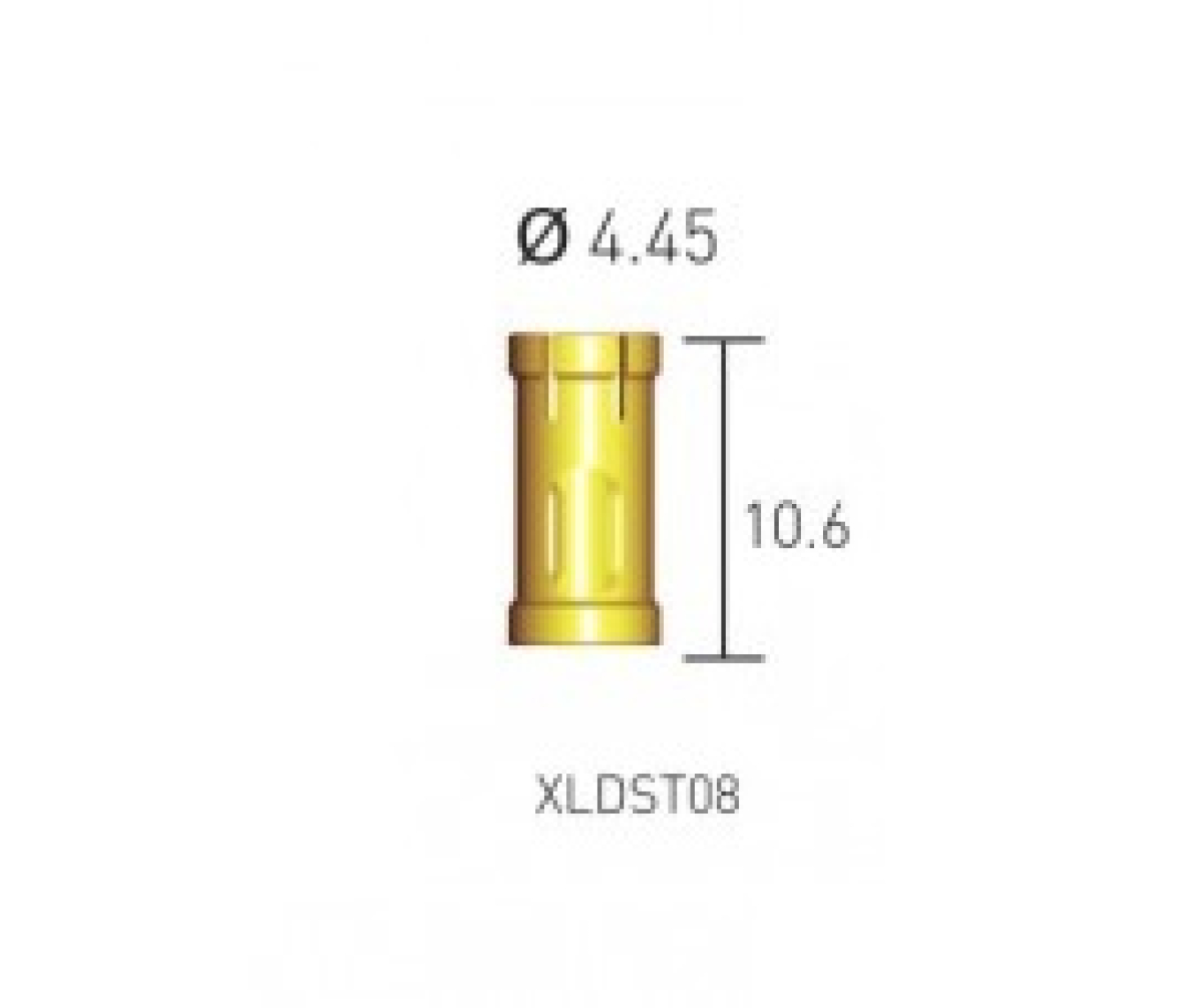 XLDST08 - Ограничитель для фрезы Lindemann, Dentium (Ю.Корея)