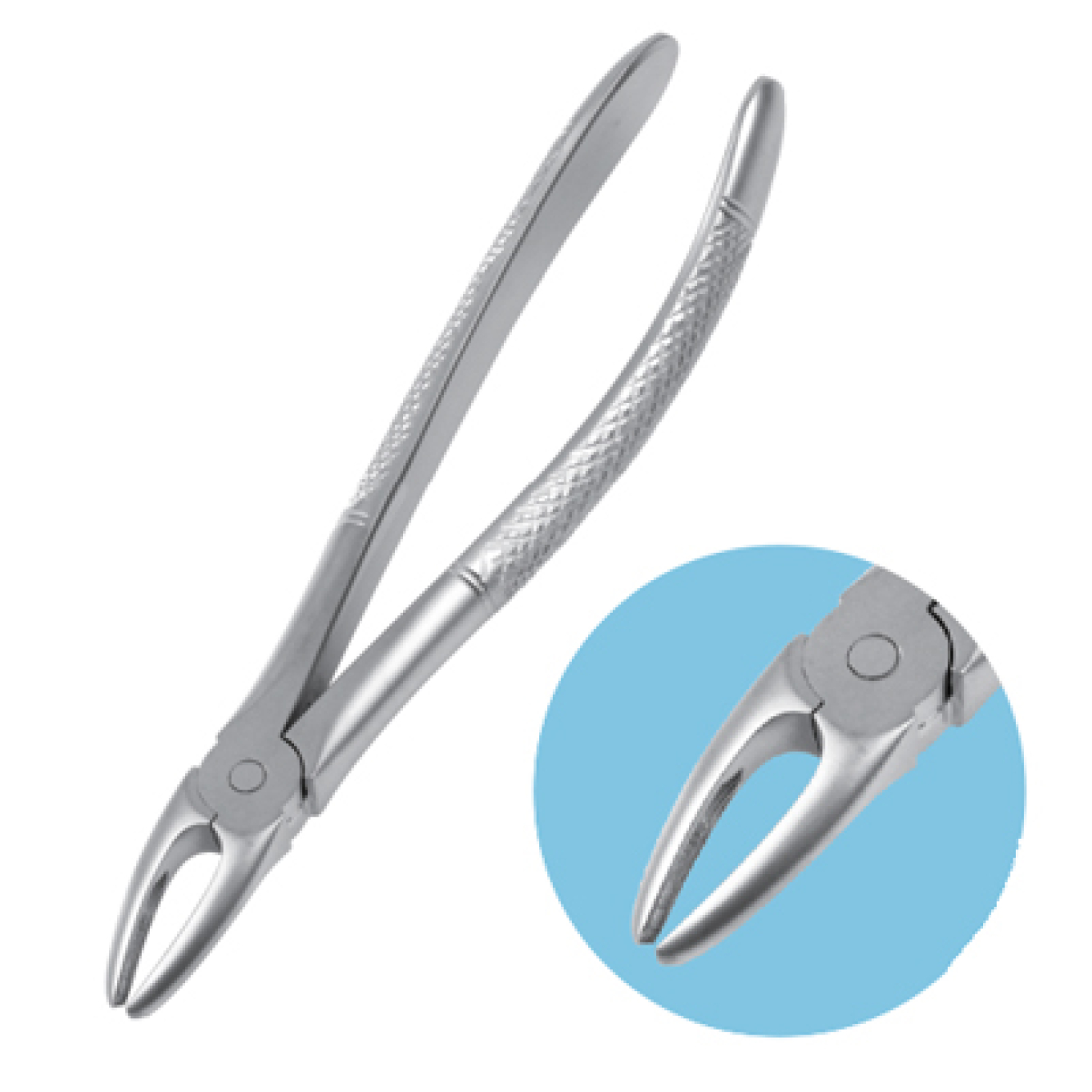 EXF-U02 Стоматологические щипцы верхние премоляры ф.7, Mr.Curette Tech, Южная Корея