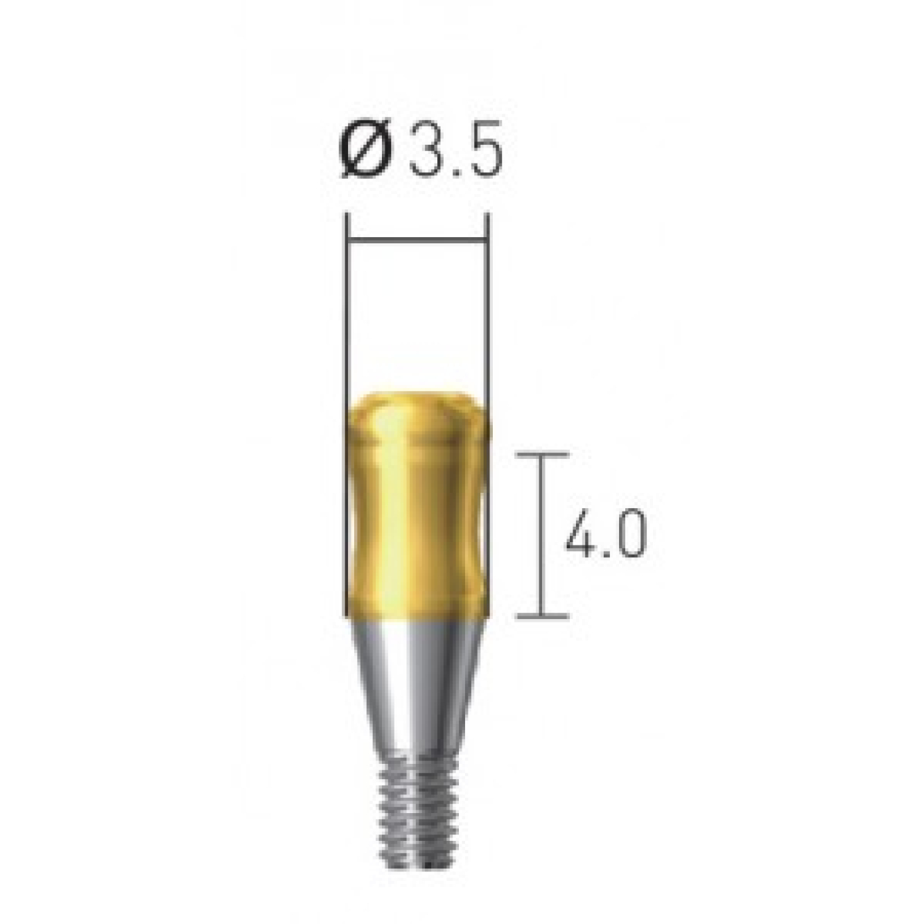 PAB3540 Абатмент позиционирующий, Dentium (Ю.Корея)