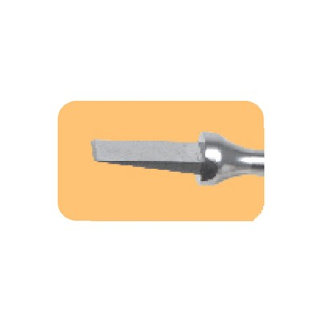 PRS-01-03 Долото с ограничителем, ширина 4мм, толщина у основания 1.4мм, Mr.Curette Tech, Южная Корея