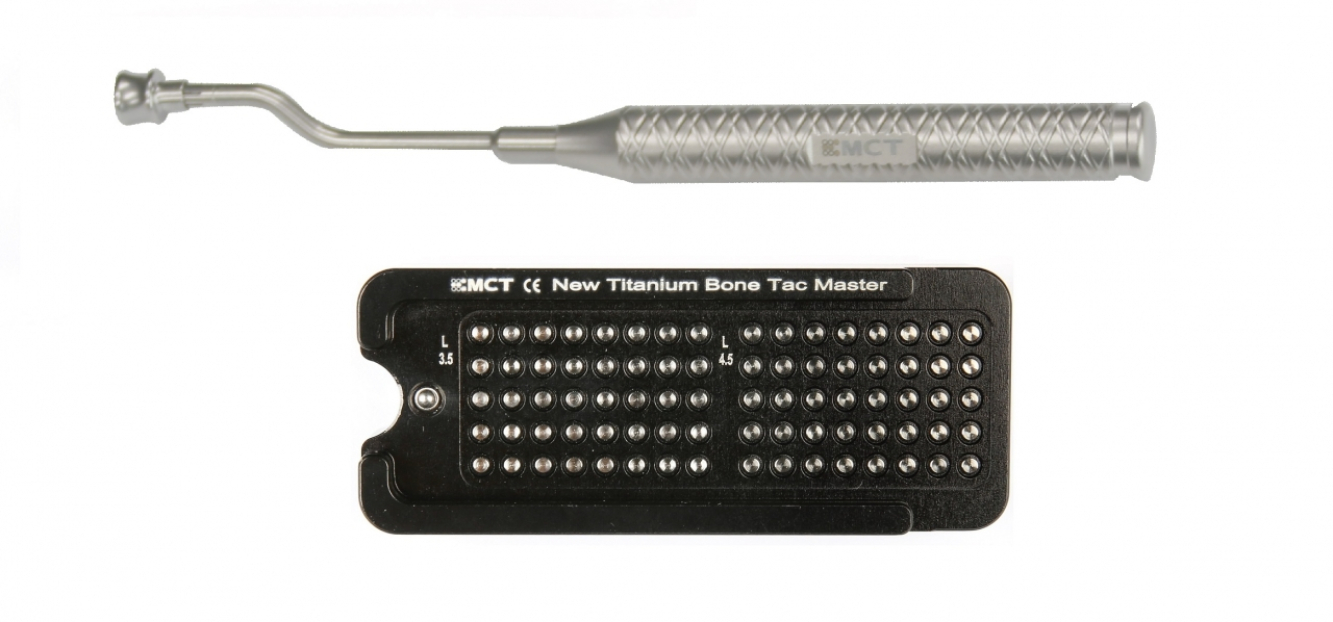 TBM-03 Стоматологический набор пинов с инструментом для их установки, Mr.Curette Tech, Южная Корея