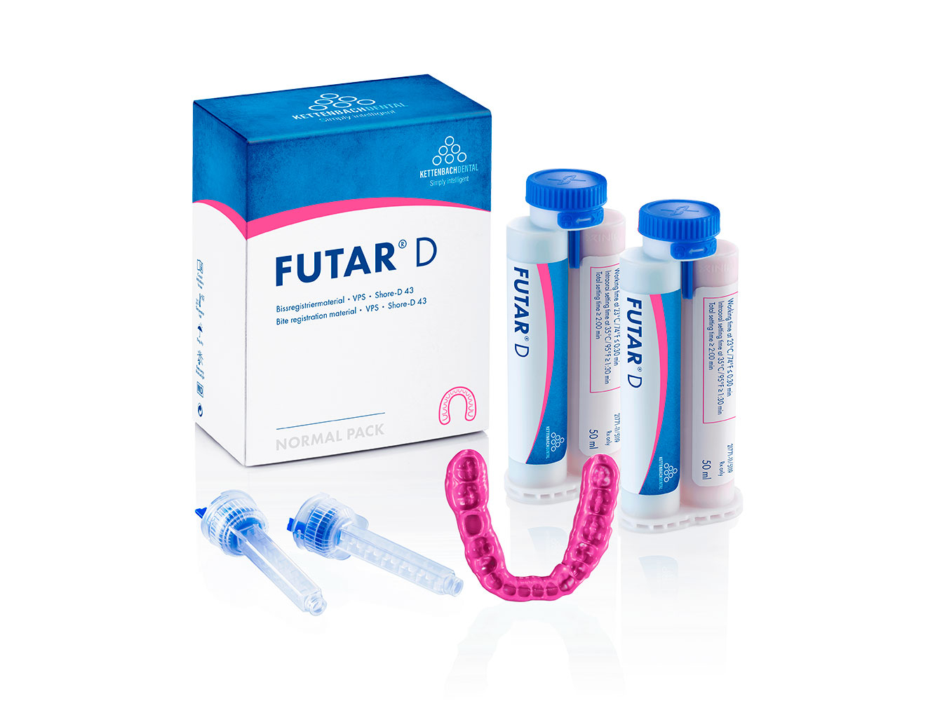 Futar D Стоматологический материал для регистрации прикуса, Kettenbach (Германия)