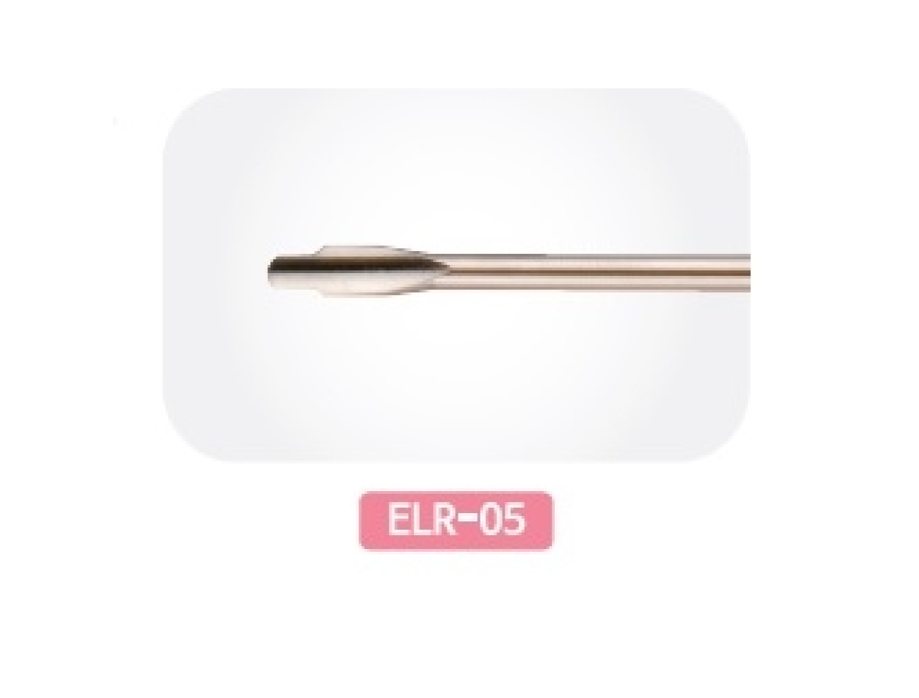 ELR-05 Стоматологическое Сменное лезвие: Люксатор-периотом с двойной кромкой 3,0/4,6 мм прямой для фронтальных зубов, Mr.Curette Tech, Южная Корея