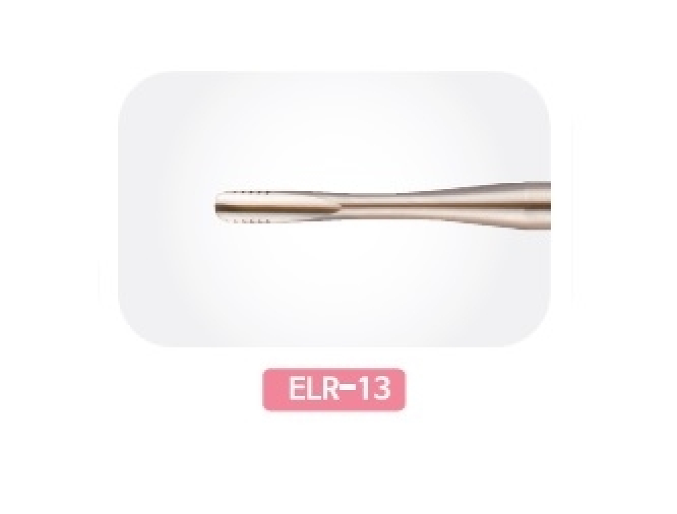 ELR-13 Стоматологическое сменное лезвие: Элеватор 4 мм с зубцами прямой, Mr.Curette Tech, Южная Корея