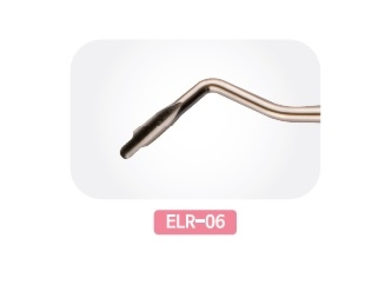 ELR-06 СтоматологическоеСменное лезвие: Люксатор-периотом с двойной кромкой 3,0/4,6 мм правый для жевательных зубов, Mr.Curette Tech, Южная Корея