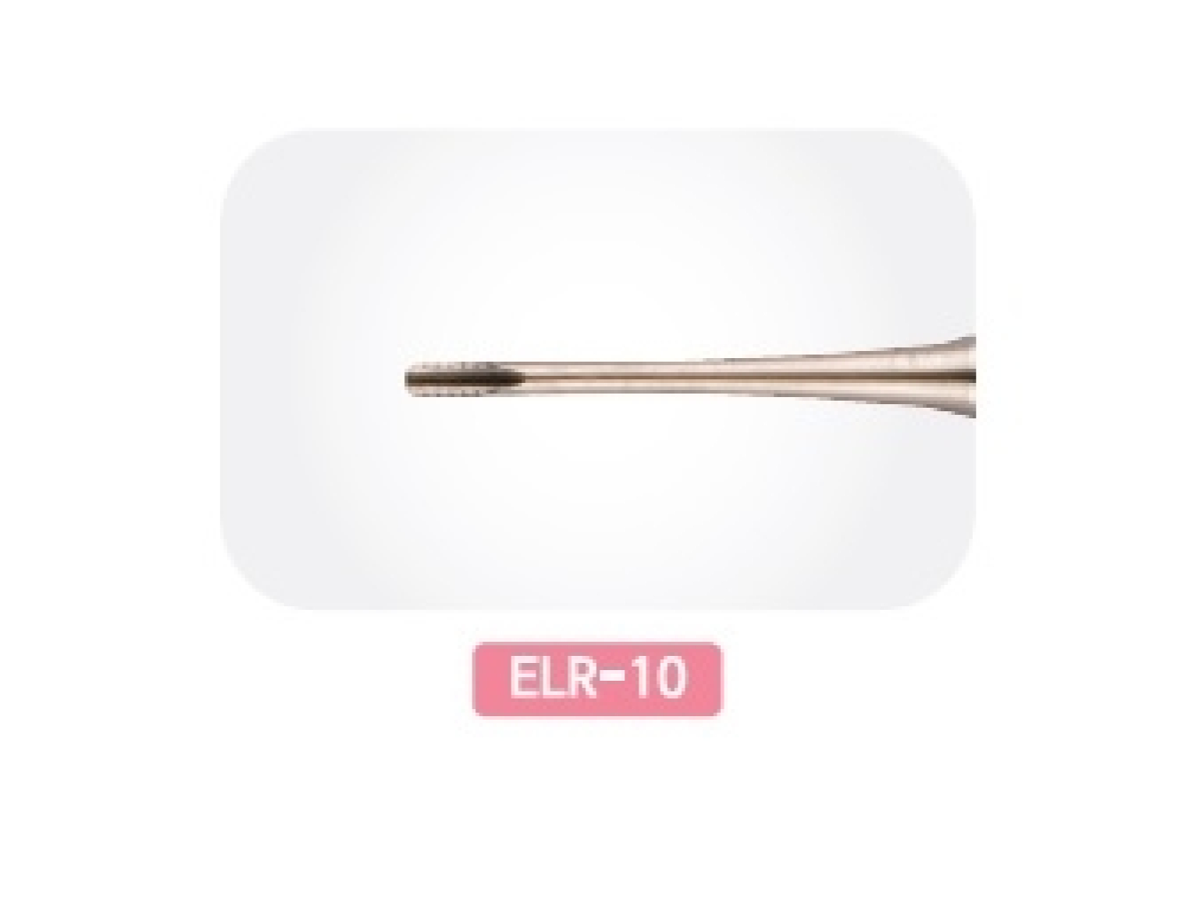 ELR-10 Сменное лезвие: Элеватор 2.6 мм с зубцами прямой , Mr.Curette Tech, Южная Корея