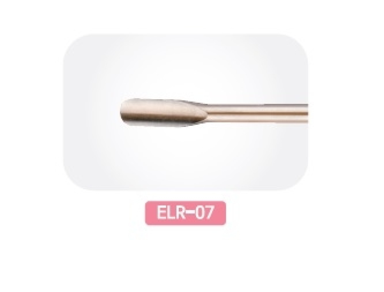 ELR-07 Стоматологическое Сменное лезвие: Люксатор Bein 5 мм прямой для фронтальных зубов, Mr.Curette Tech, Южная Корея