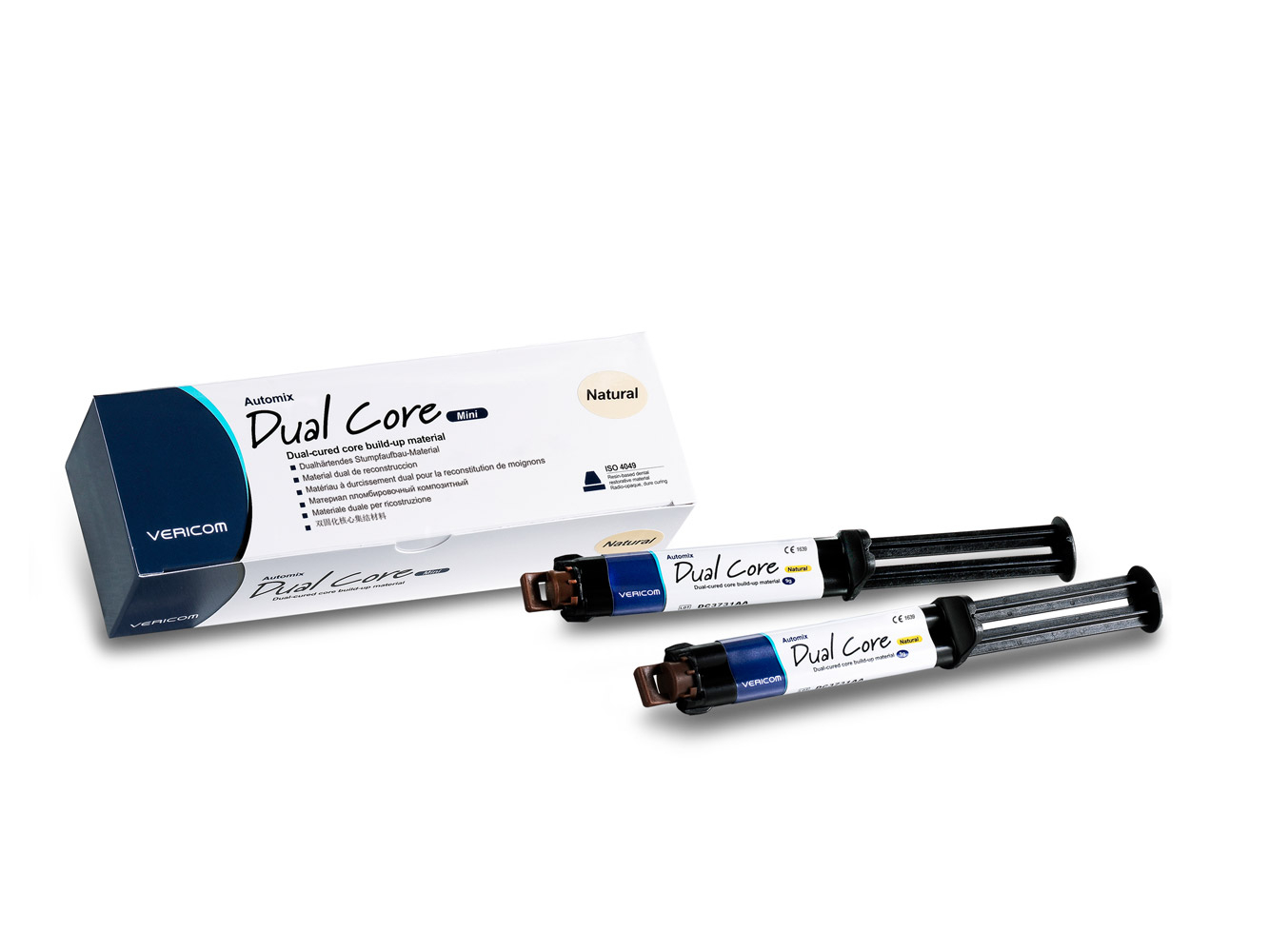Материал стоматологический пломбировочный композитный Dual Core Natural Mini-mix, Vericom (Ю.Корея)