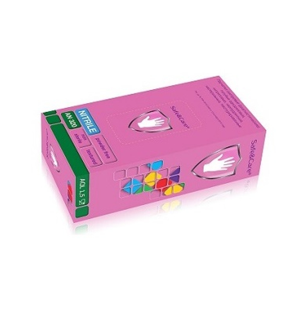 Перчатки Safe&Care (XL) смотровые, нитриловые, Sempermed (Тайланд)