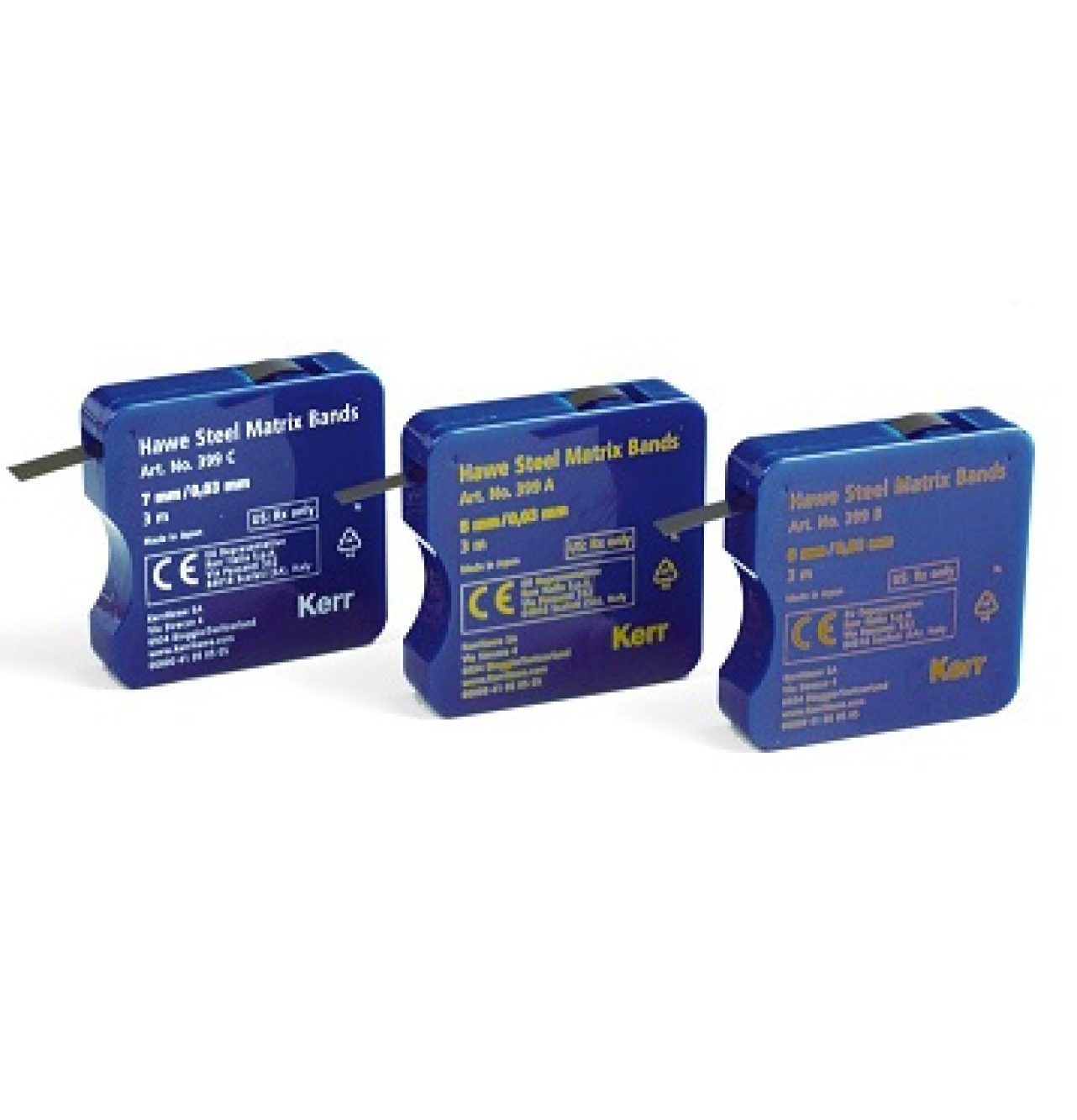 399B Матричные полоски Hawe Steel Matrix Band, Kerr (Швейцария)