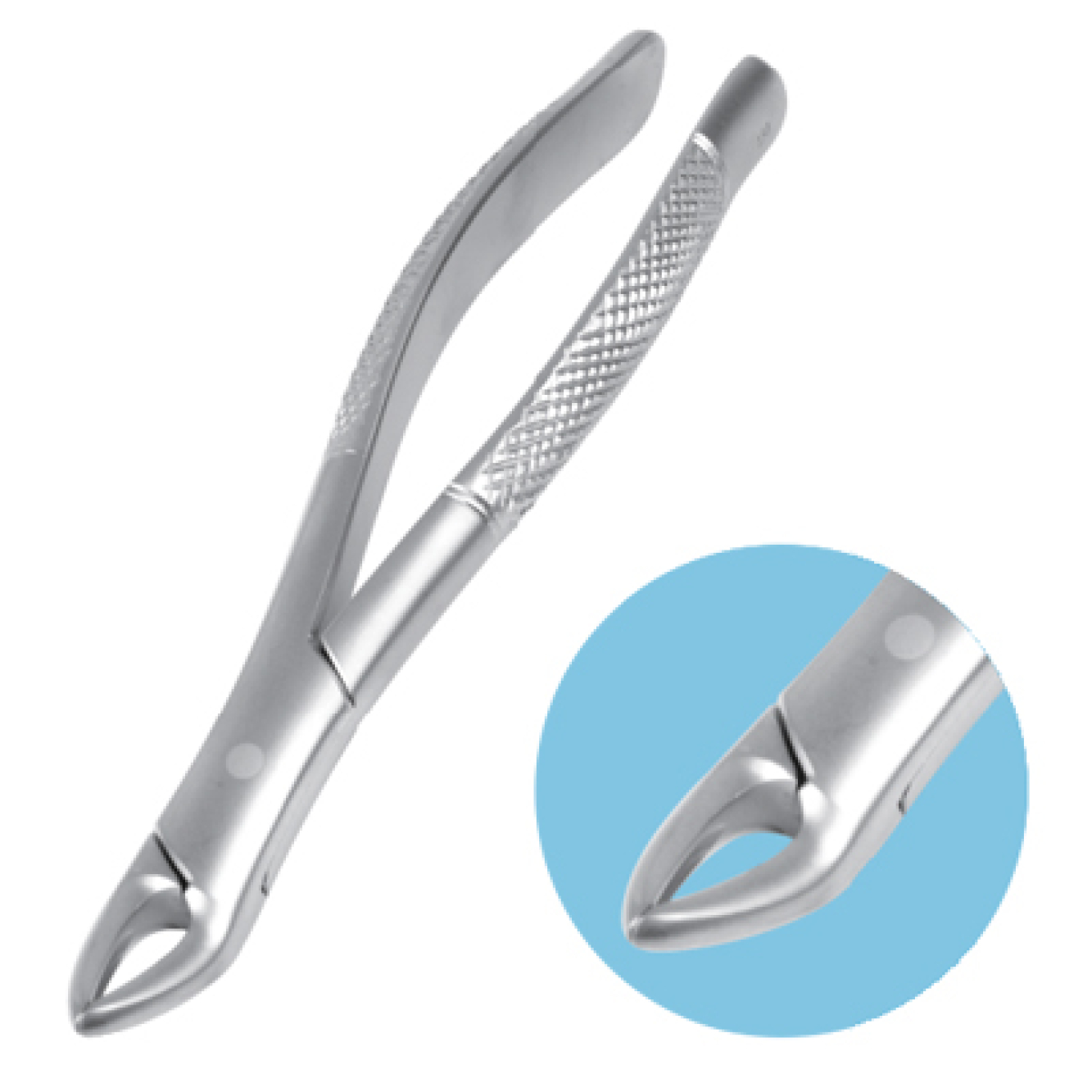 EXF-U01 Стоматологические щипцы верхние резцы ф.150, Mr.Curette Tech, Южная Корея