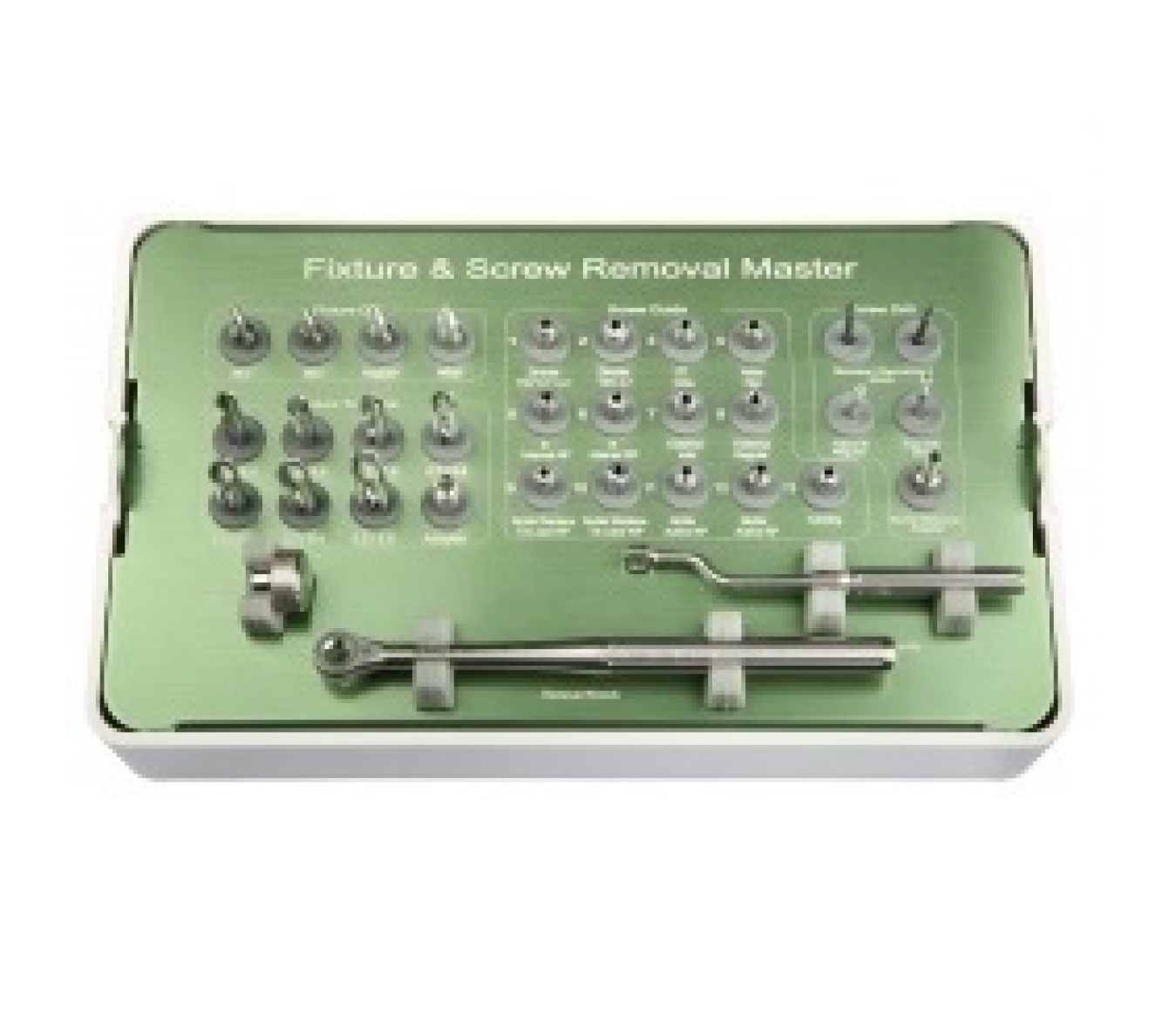 FSRK-02 Расширенный набор для извлечения имплантов и винтов, Mr.Curette Tech, Южная Корея