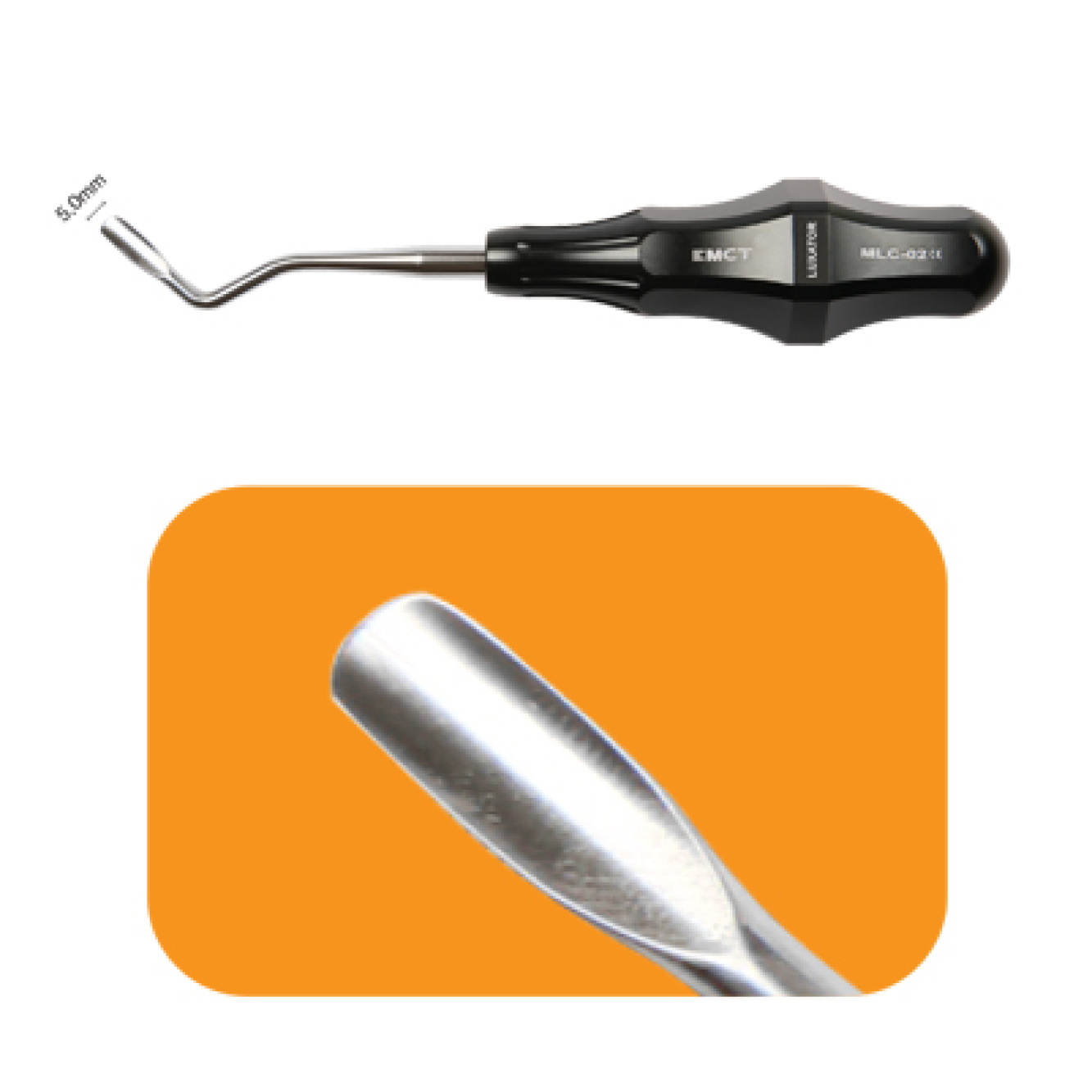 MLC-02 Люксатор Bein для передней зоны, С02, левый, ширина 5 мм, Mr.Curette Tech, Южная Корея
