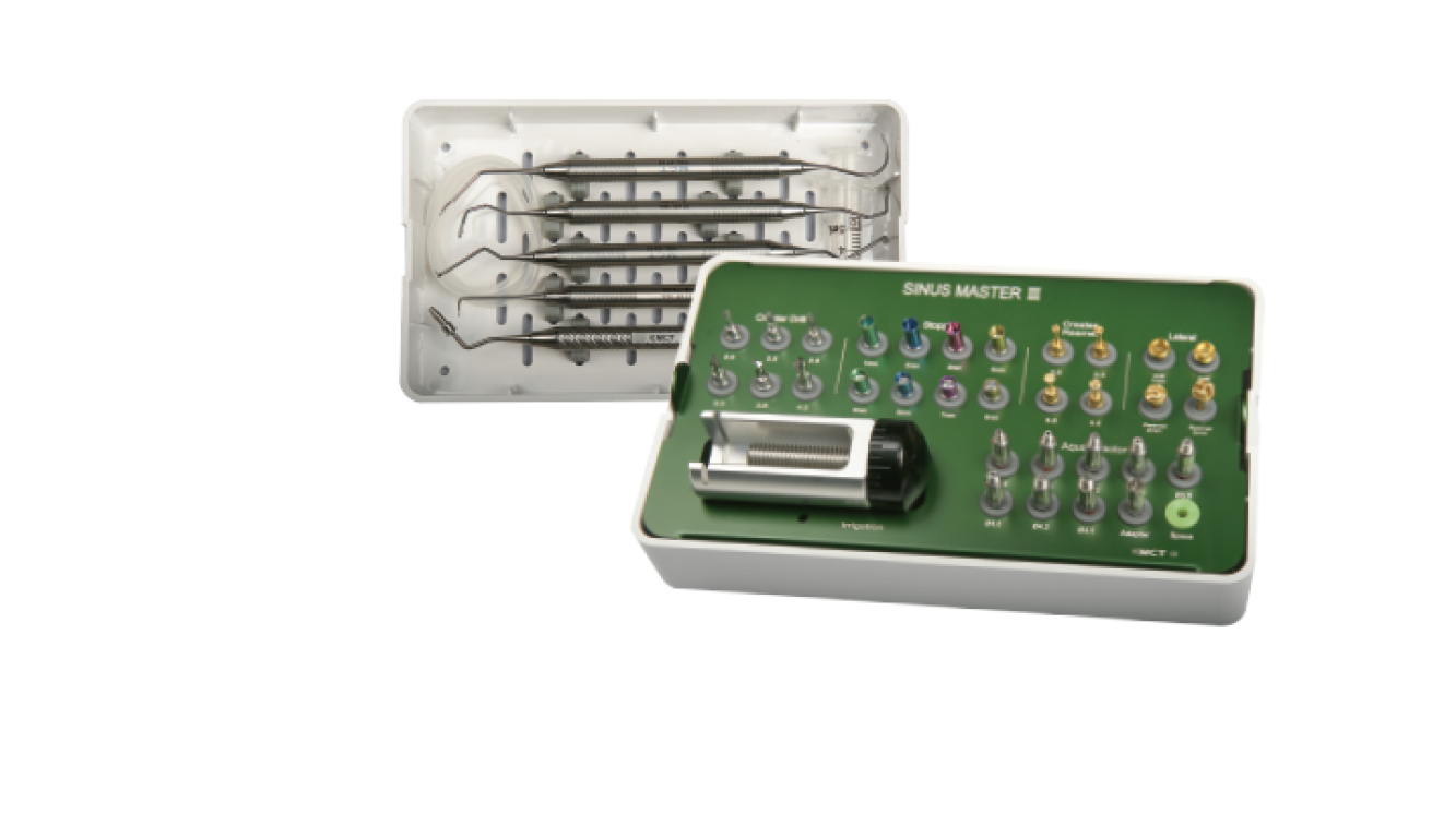 SMK-01 Стоматологический набор для синус-лифтинга с алмазными фрезами, Mr.Curette Tech, Южная Корея
