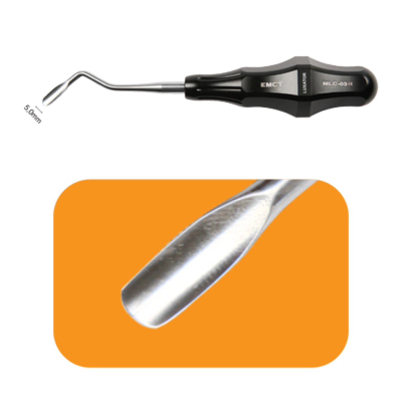 MLC-03 Люксатор Bein для передней зоны, С03, правый, ширина 5 мм, Mr.Curette Tech, Южная Корея