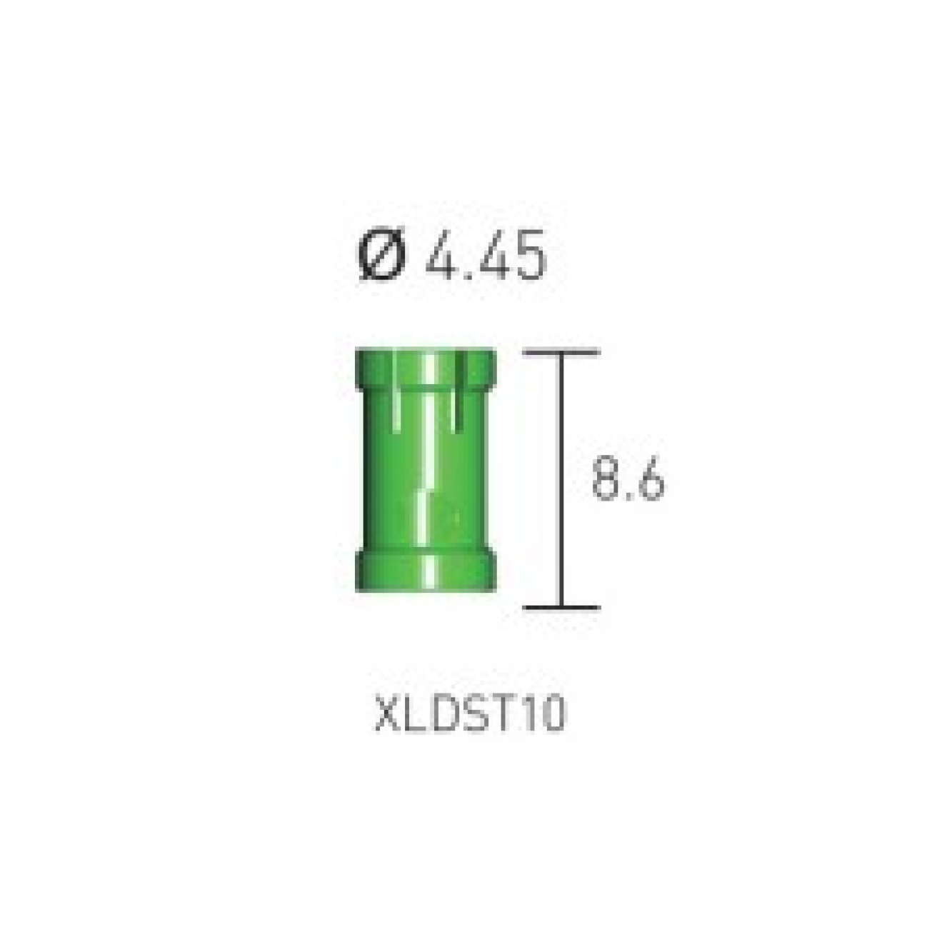 XLDST10 - Ограничитель для фрезы Lindemann, Dentium (Ю.Корея)