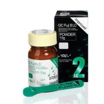 GC Fuji II LC - стеклоиномерный реставрационный цемент (порошок)