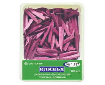Клинья фиксирующие, деревянные "ТОР ВМ"