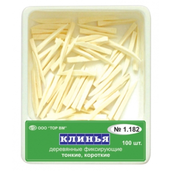 Клинья фиксирующие деревянные "ТОР ВМ"