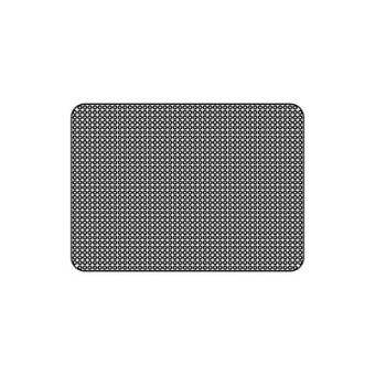 Титановая сетка (мембрана) 15x21x0.1мм, диаметр круглой ячейки 0,25 мм