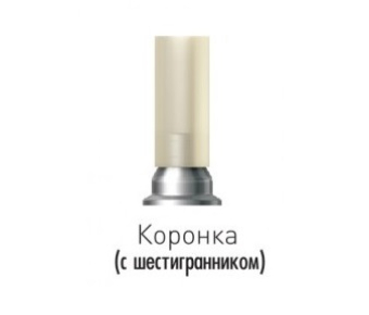 Цилиндр Co-Cr c шестигранником