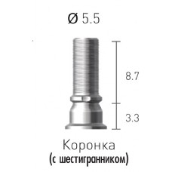 Винт абатмента с шестигранником