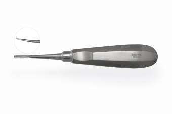 Элеватор Lindo-Levien с микрозубцами Microsaw. прямой, 2.5 мм